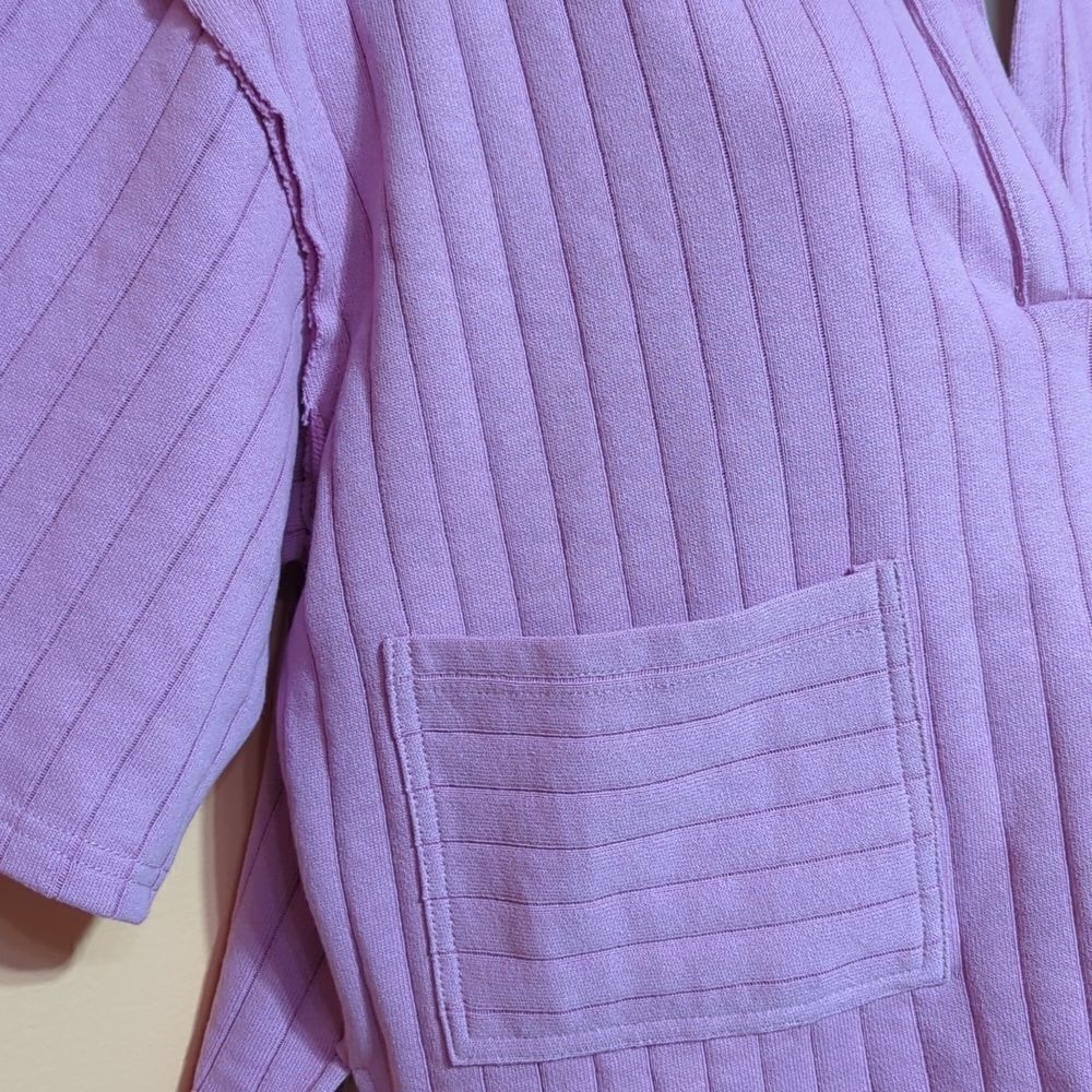 REVOLVE - Line & Dot Bexley Collard Top in Lilac Purple L - Picture 5 of 10